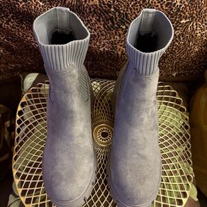 Stylish Gray Ankle Booties for Women